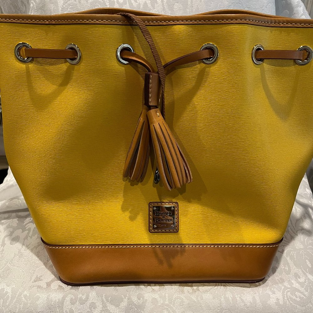 Dooney & Bourke Pebble Grain Drawstring Shoulder Bag